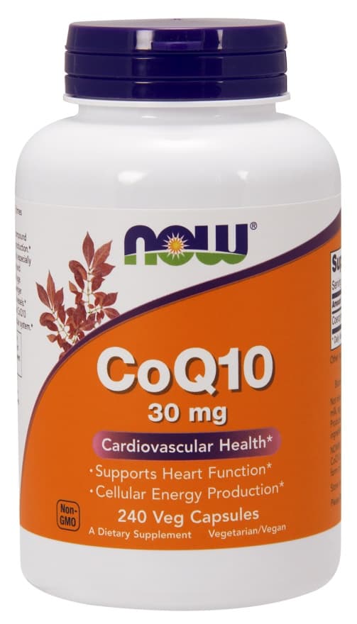 NOW Foods - CoQ10 – NOW Foods förpackning