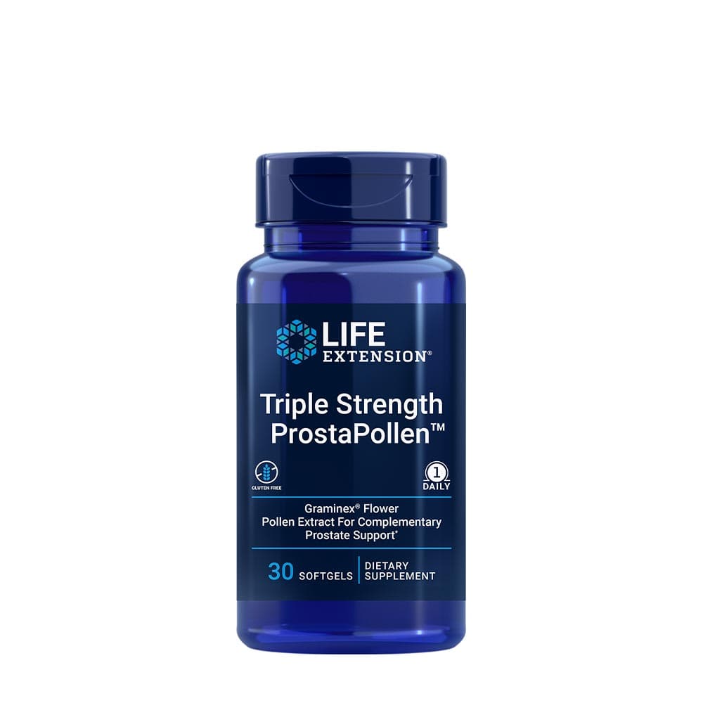 Life Extension - Triple Strength Prostapollentm - 30 Sgels – Life Extension förpackning