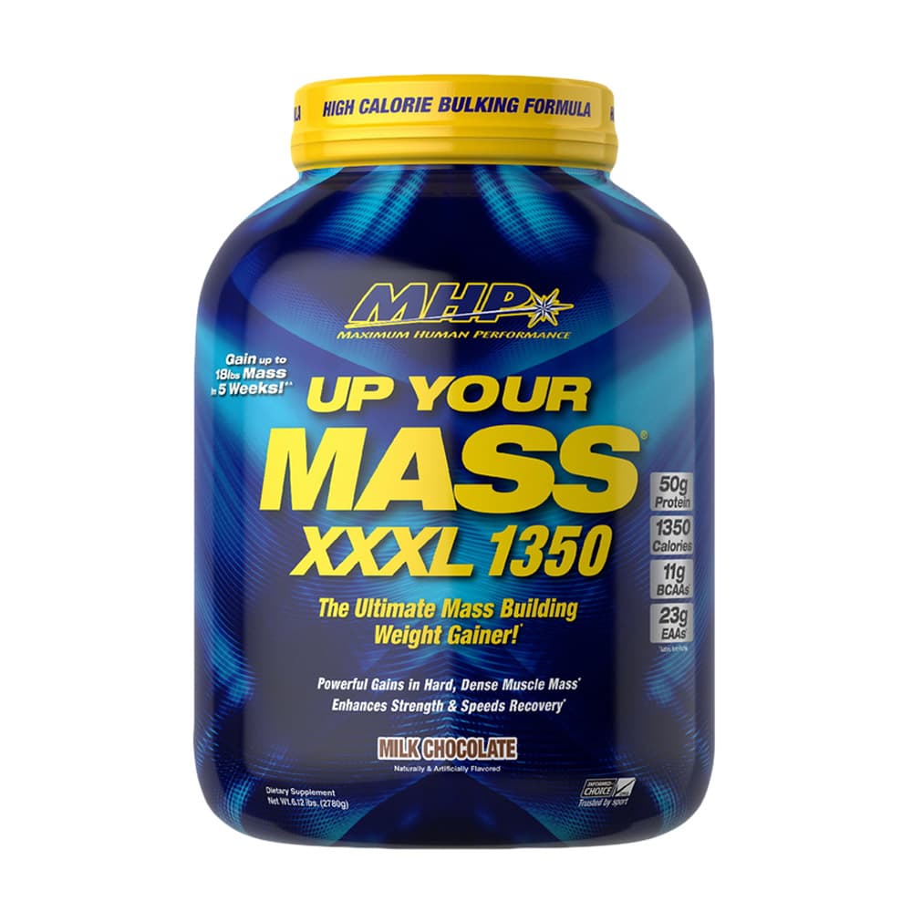 MHP - Up Your Mass XXXL Milk Chocolate - 30 Days - 2.18kg – MHP förpackning