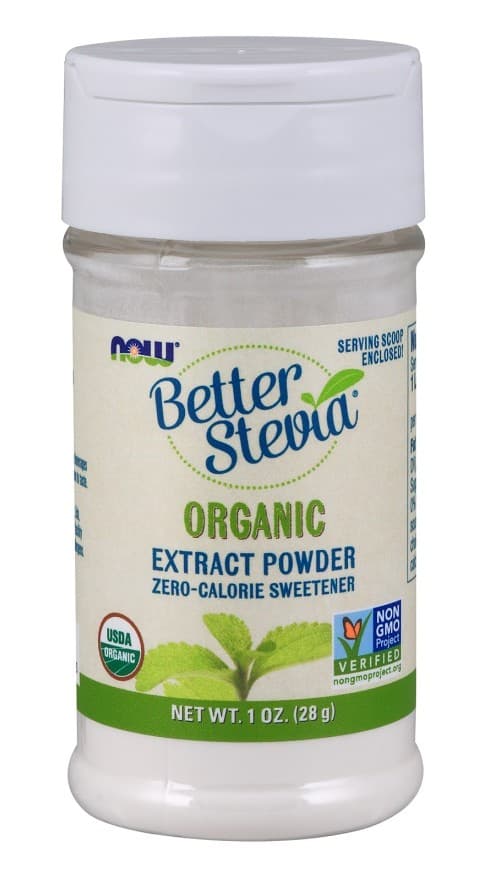NOW Foods - Better Stevia - Natural Sweetener – NOW Foods förpackning