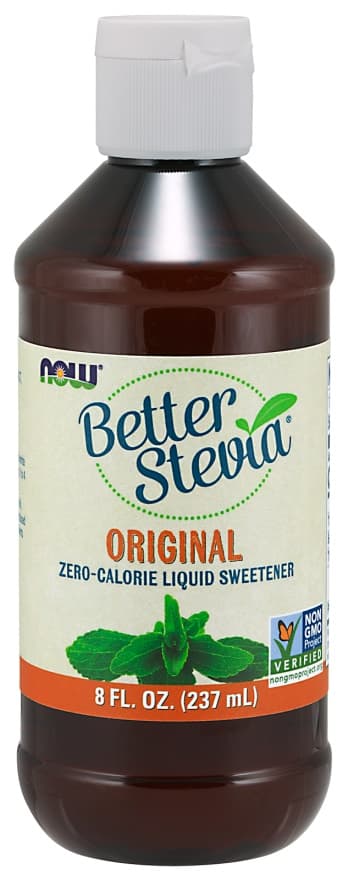 NOW Foods - Better Stevia sötningsmedel – förpackning